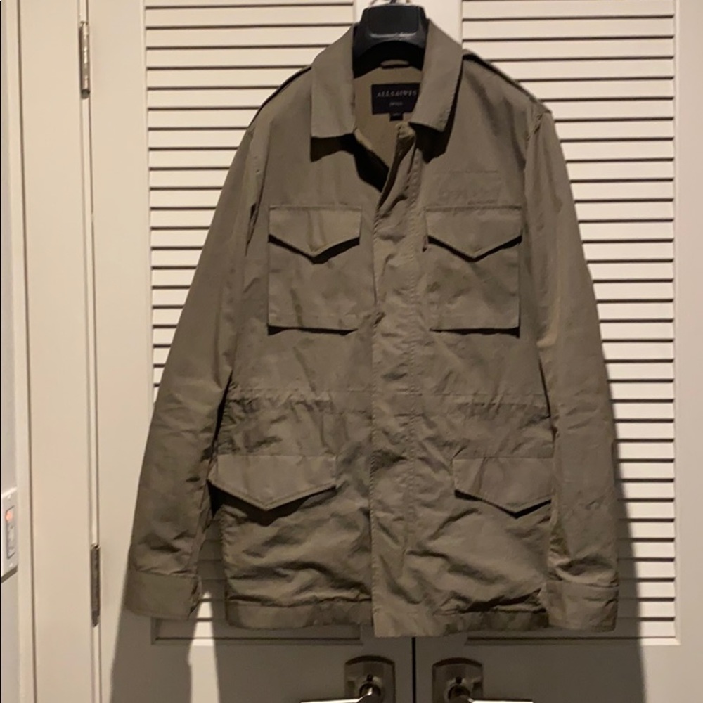 Allsaints mains jacket. Olive green